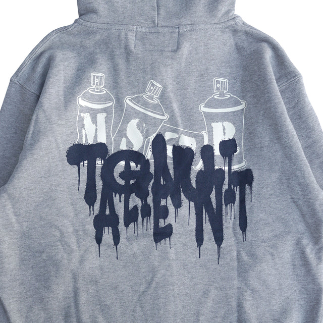 MSGR ジップパーカー / TAGLINE UNIT 12oz PILE ZIP HOOD