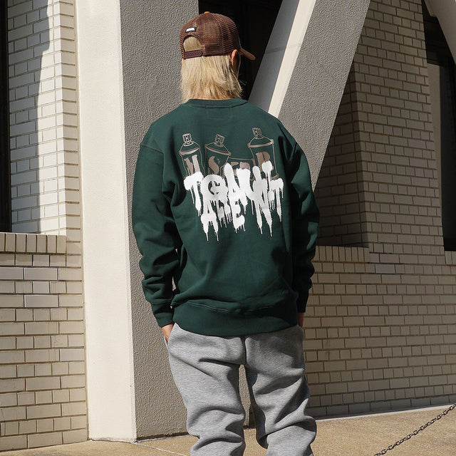 MSGR トレーナー / TAGLINE UNIT 12oz PILE CREW