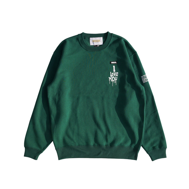 MSGR トレーナー / I LOVE YOU 10oz FLEECE CREW