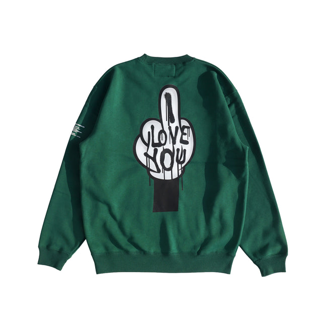 MSGR トレーナー / I LOVE YOU 10oz FLEECE CREW