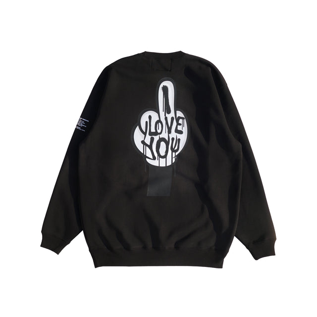 MSGR トレーナー / I LOVE YOU 10oz FLEECE CREW