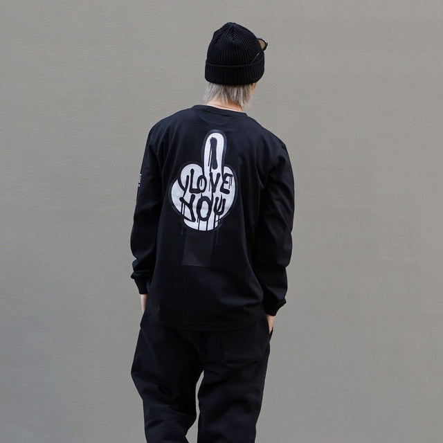 MSGR ロンT / I LOVE YOU LT