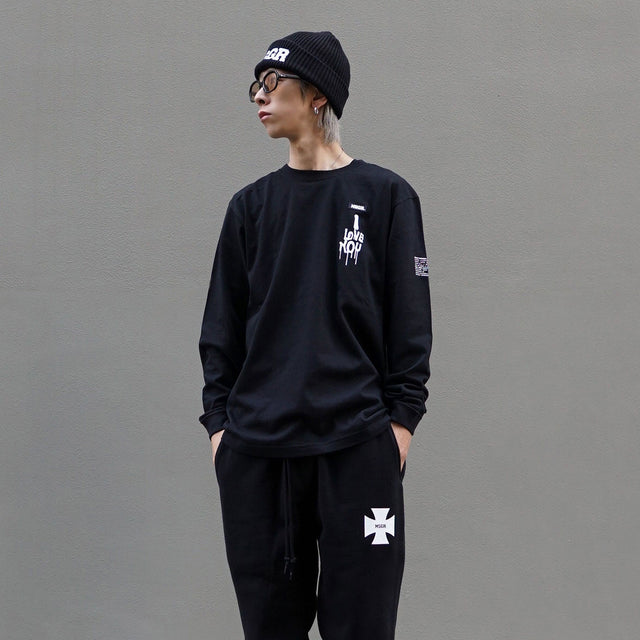 MSGR ロンT / I LOVE YOU LT