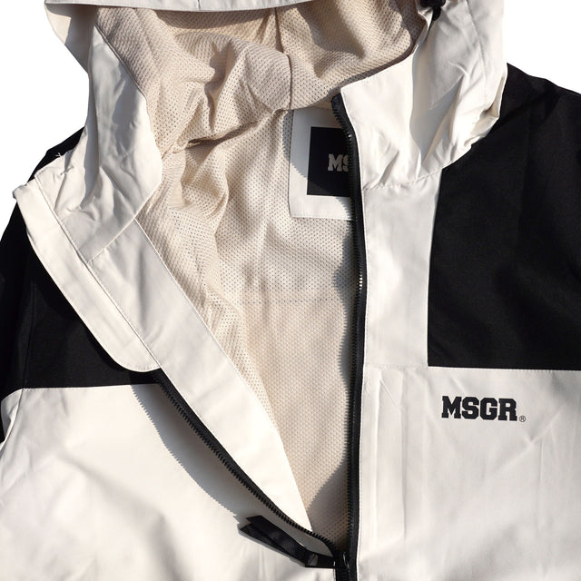 MSGR ジャケット / PANEL SHELL HOOD JACKET