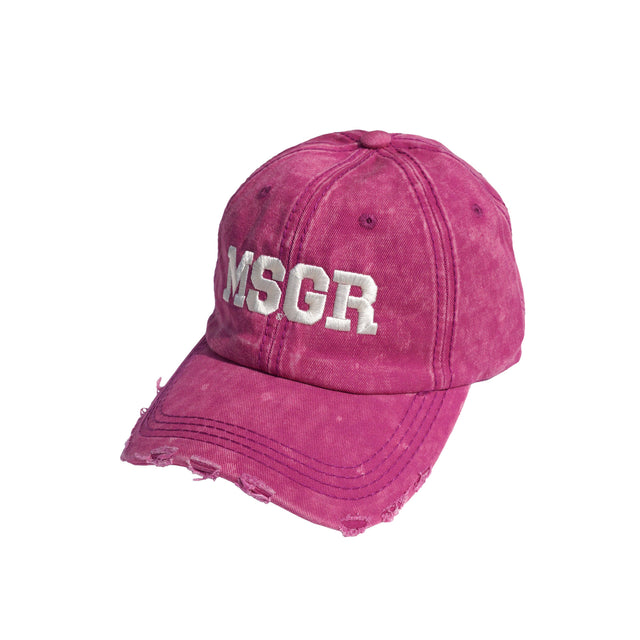 MSGR キャップ / 3D EMBLOID VINTAGE 6PANEL CAP
