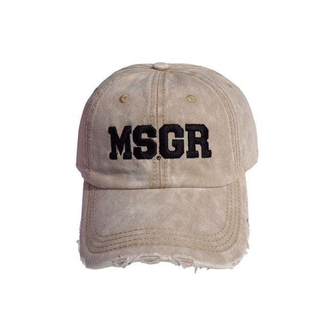MSGR キャップ / 3D EMBLOID VINTAGE 6PANEL CAP