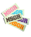 MSGR ステッカー / SKINLESS LOGO STICKER