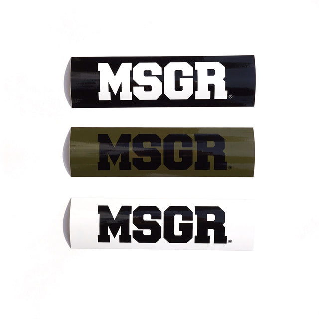 MSGR ステッカー / BOX LOGO STICKER