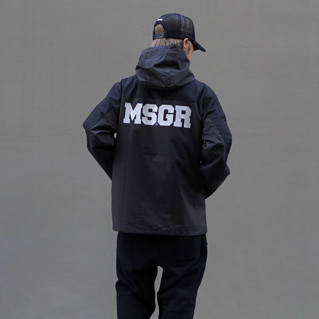 MSGR ジャケット / PANEL SHELL HOOD JACKET