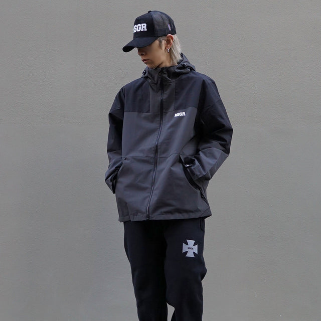 MSGR ジャケット / PANEL SHELL HOOD JACKET