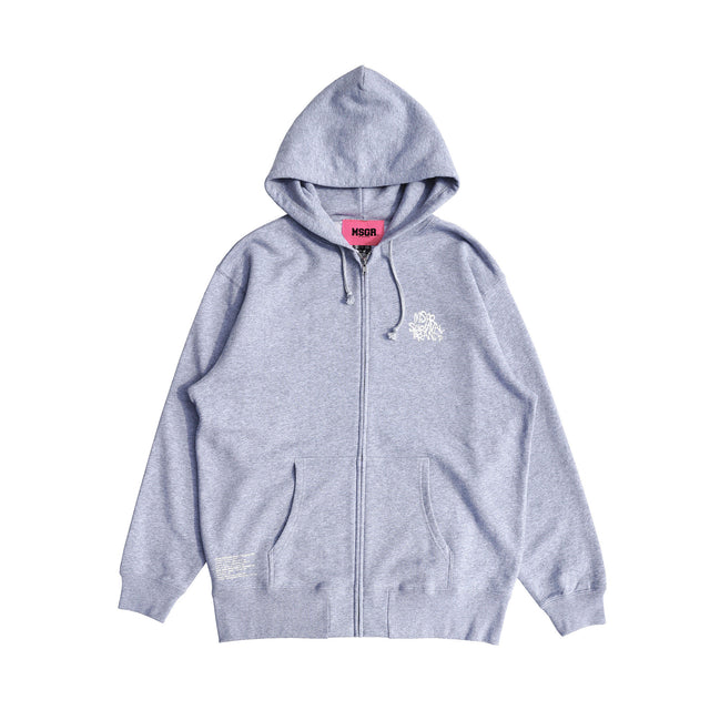 MSGR ジップパーカー / SURVIVE THE STREET 10oz PILE ZIP HOOD