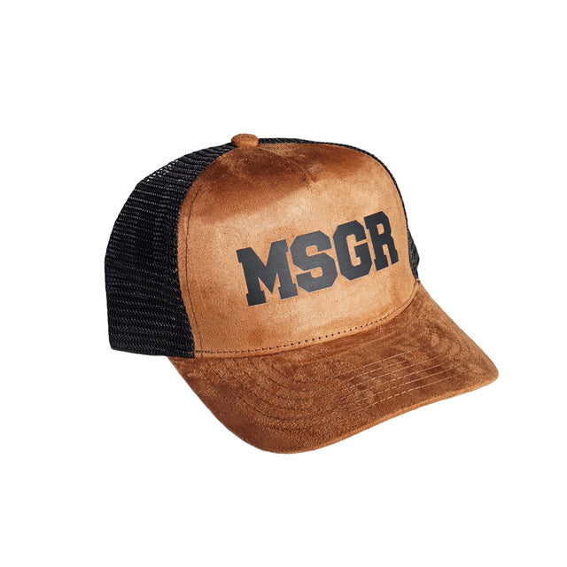 MSGR キャップ / SUEDE STYLE MESH CAP