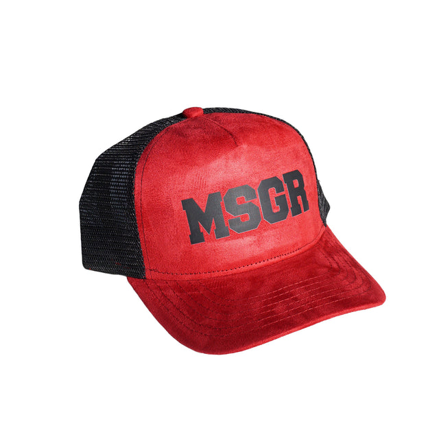 MSGR キャップ / SUEDE STYLE MESH CAP
