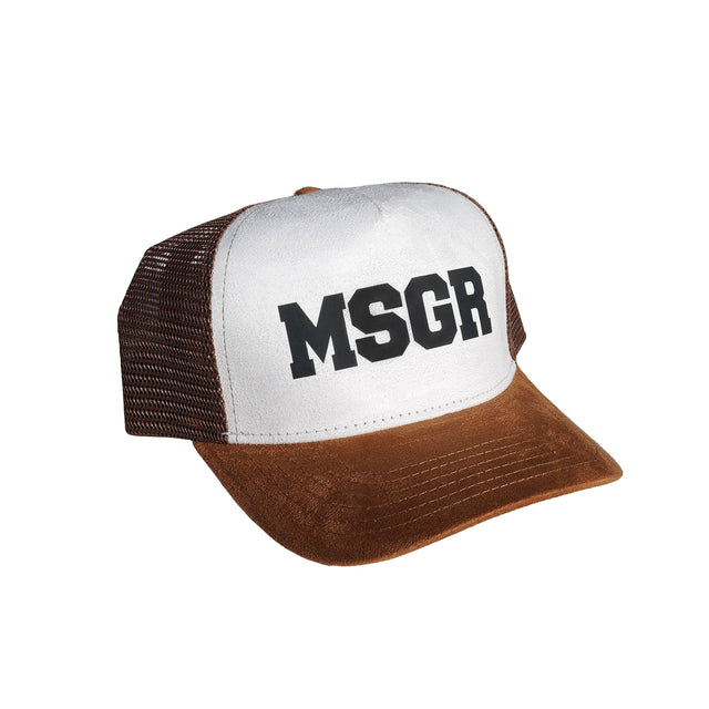 MSGR キャップ / SUEDE STYLE MESH CAP