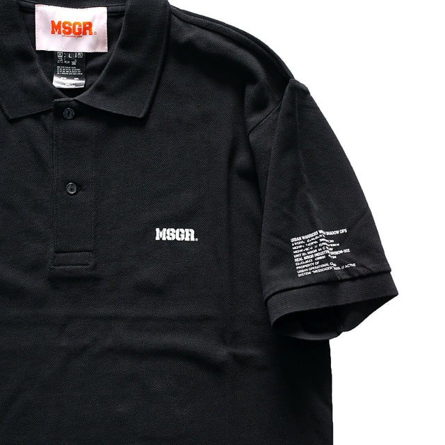 MSGR ポロシャツ / STENCIL LOGO PIQUE 6.0oz POLO