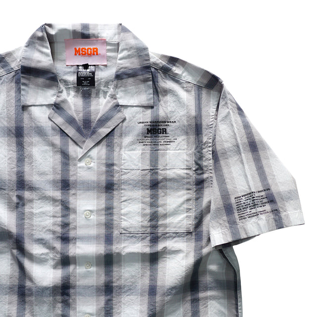 MSGR シャツ / HOOD CHRONICLES OPEN CHECK SHIRTS