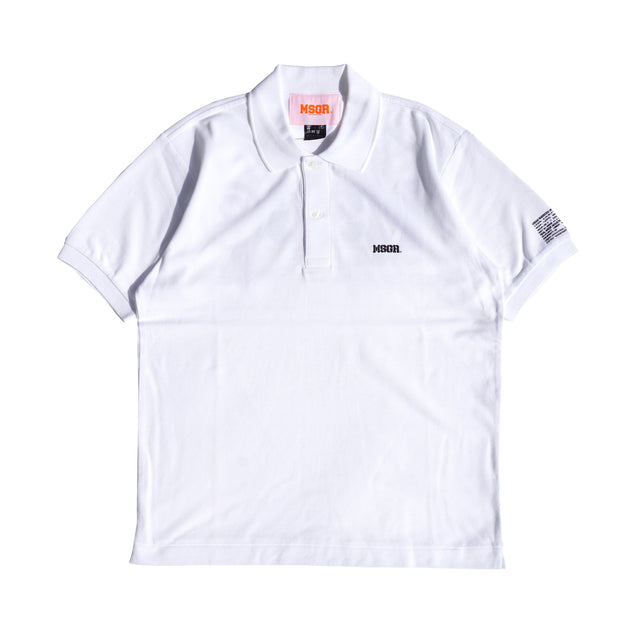 MSGR ポロシャツ / STENCIL LOGO PIQUE 6.0oz POLO