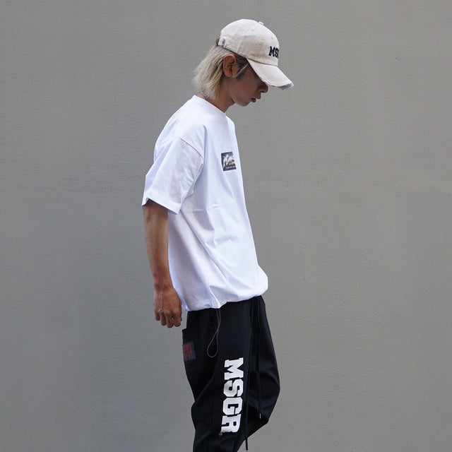 MSGR Tシャツ / METAL LOGO DRAWCORD 6.5oz TEE