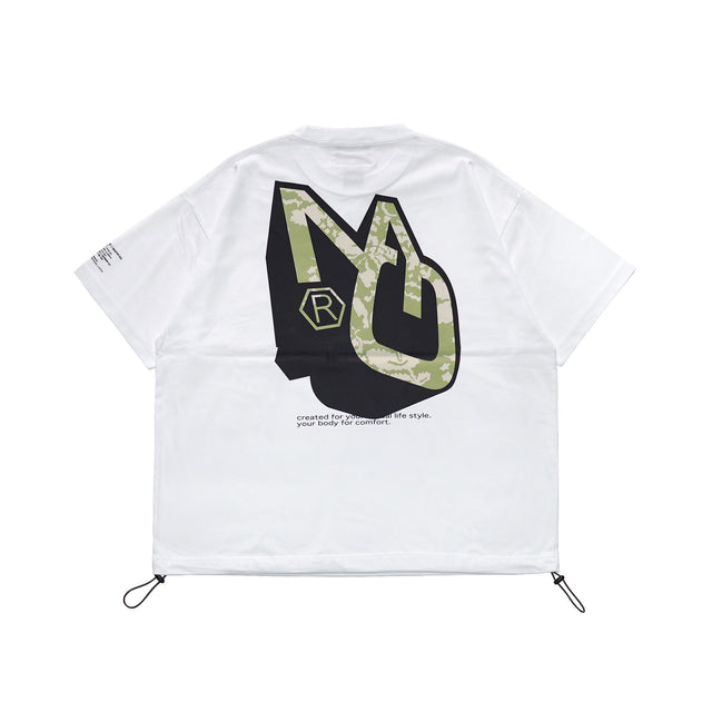 MSGR Tシャツ / 3D MG CAMOUFLAGE DRAWCORD 6.5oz TEE