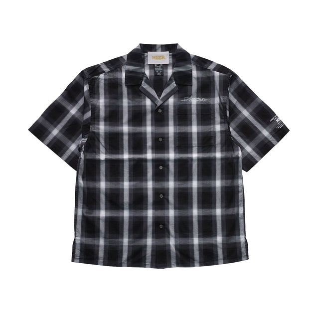 MSGR シャツ / FONTAINE DE DIAMANTE OPEN CHECK SHIRTS