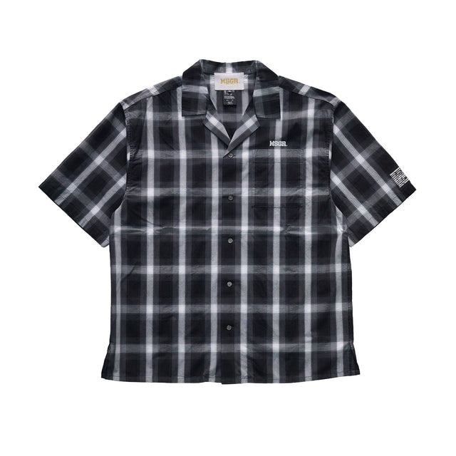 MSGR シャツ / STENCIL LOGO OPEN CHECK SHIRTS