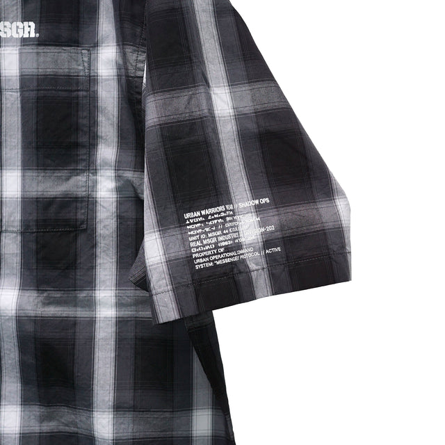 MSGR シャツ / STENCIL LOGO OPEN CHECK SHIRTS