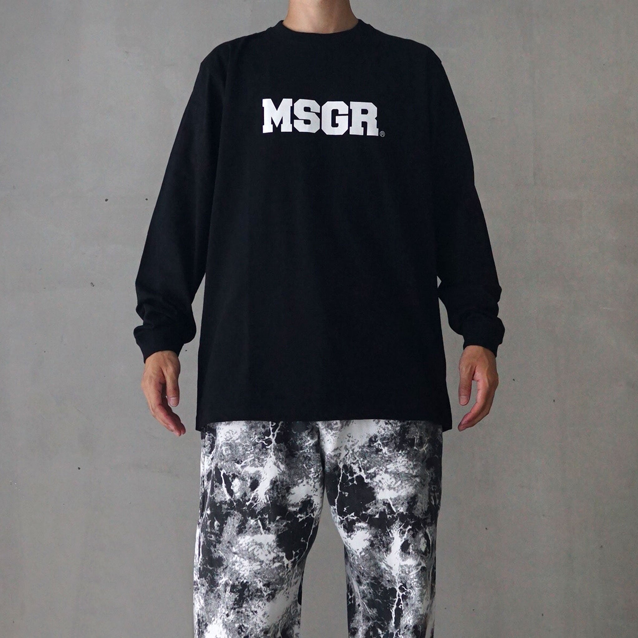 人気商品ランキング MSGR ロンT STORE WEB FUKUOKA boil – LT LOGO BLOCK / トップス