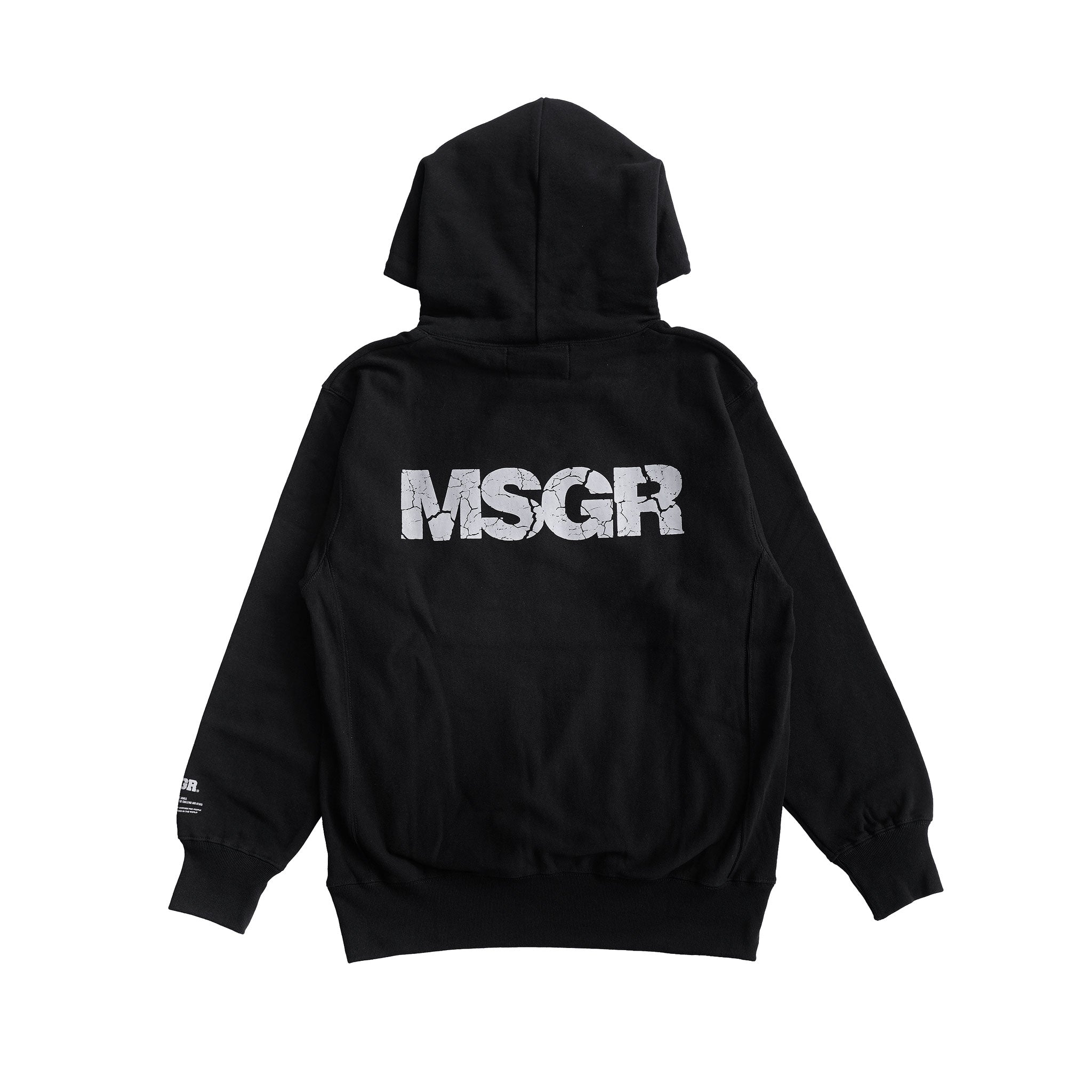 MSGRパーカー　shin MSGR パーカー / CRACK LOGO 12oz PULL HOOD – boil FUKUOKA WEB STORE