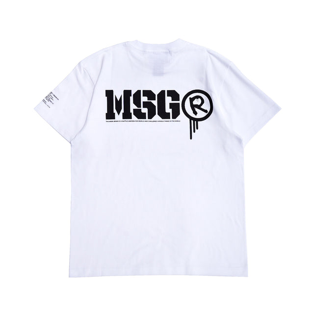 MSGR Tシャツ / STENCIL LOGO TEE WITH TOTE BAG