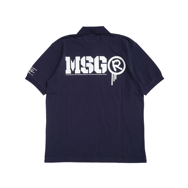 MSGR ポロシャツ / STENCIL LOGO PIQUE 6.0oz POLO