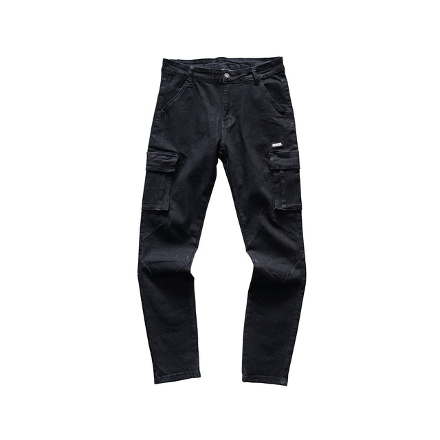 MSGR パンツ / DENIM CARGO SKINY PANTS