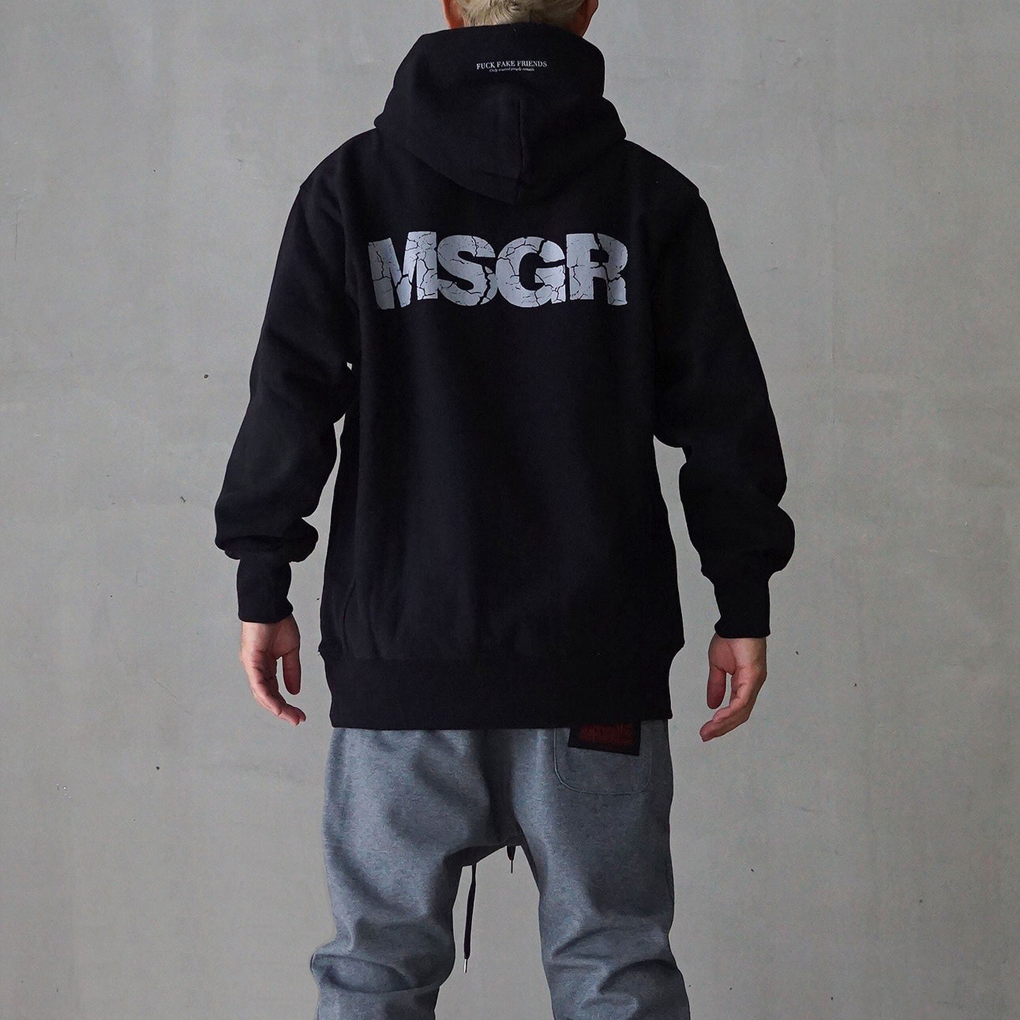 MSGR パーカー / CRACK LOGO 12oz PULL HOOD – boil FUKUOKA WEB STORE
