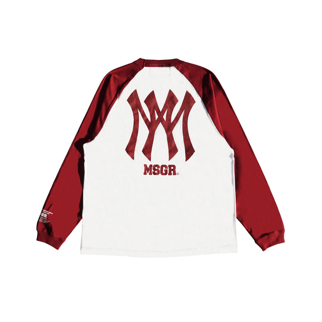 MSGR ロンT / MM MONOGLAM LOGO RAGLAN LT