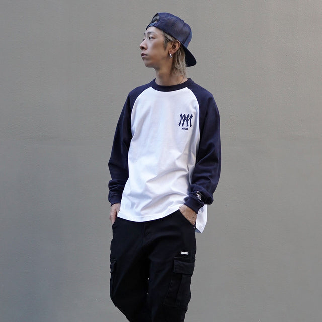 MSGR ロンT / MM MONOGLAM LOGO RAGLAN LT