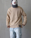 MSGR ニット / DAMAGE CREW KNIT