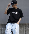 MSGR Tシャツ / SILVER WASHER FOIL LOGO TEE