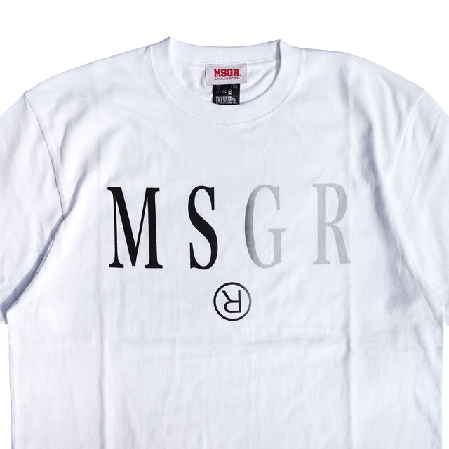 MSGR Tシャツ / HALF&HALF TEE