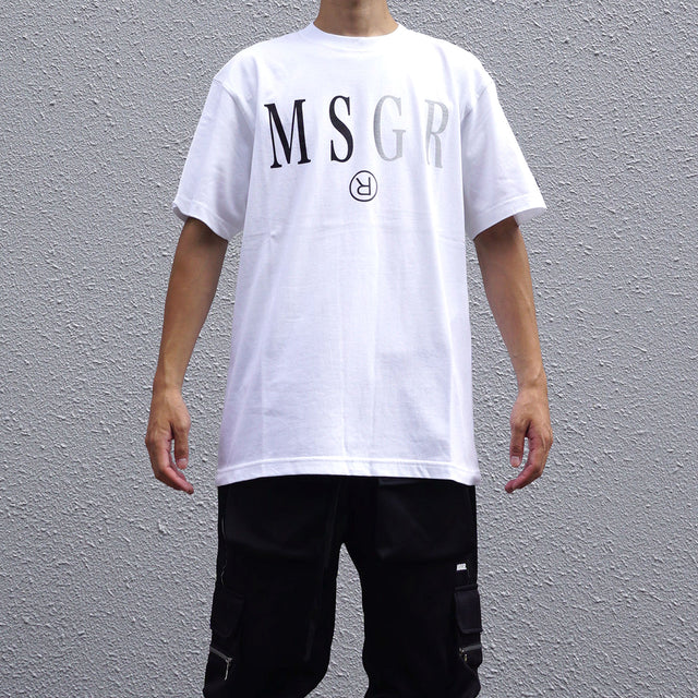 MSGR Tシャツ / HALF&HALF TEE