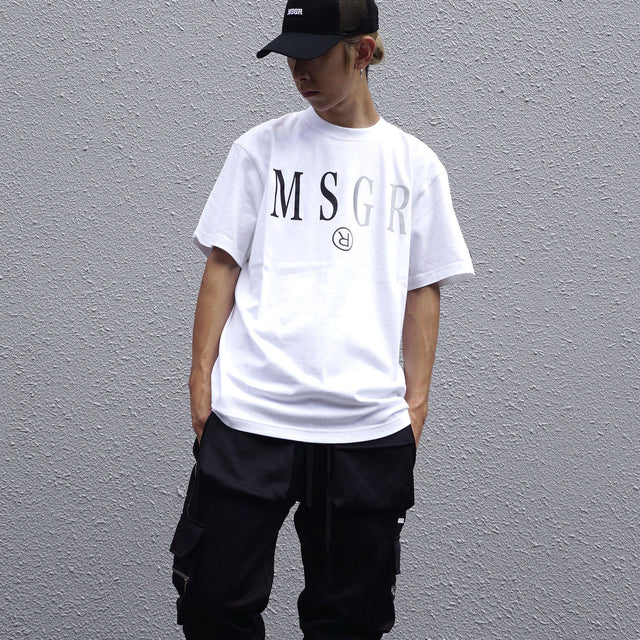 MSGR Tシャツ / HALF&HALF TEE