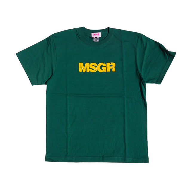 MSGR Tシャツ / CRACK LOGO TEE