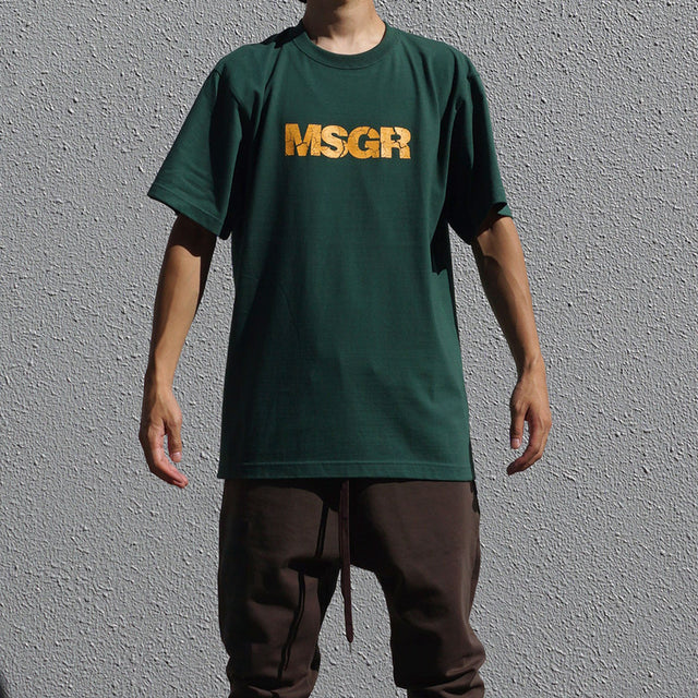 MSGR Tシャツ / CRACK LOGO TEE