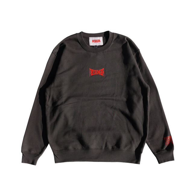 MSGR トレーナー / CONCAVE LOGO 10oz PILE CREW