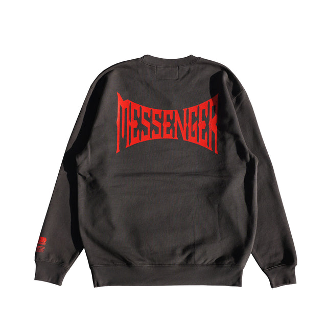 MSGR トレーナー / CONCAVE LOGO 10oz PILE CREW