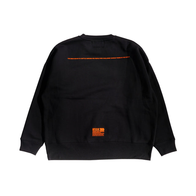 MSGR トレーナー / HAZE LOGO 12oz FLEECE LINING CREW