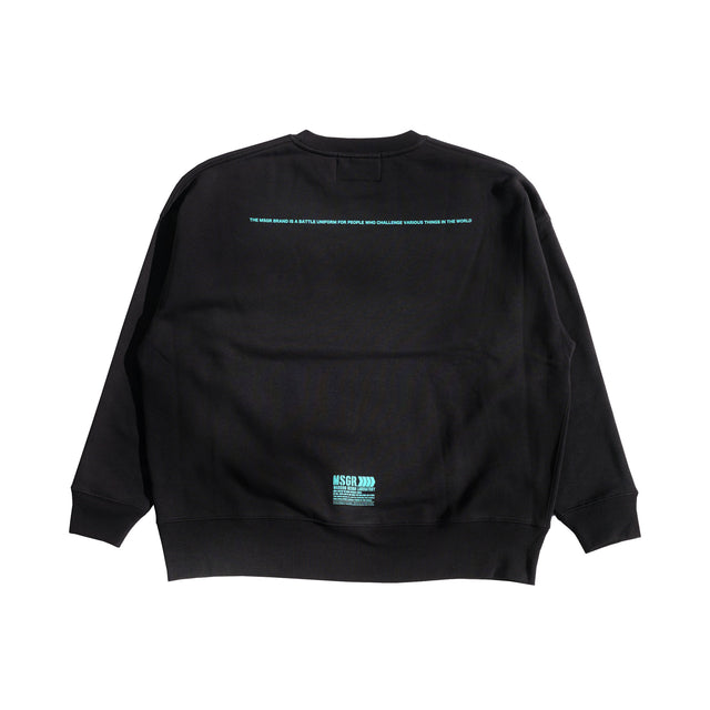 MSGR トレーナー / HAZE LOGO 12oz FLEECE LINING CREW