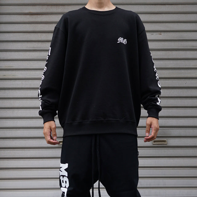 MSGR トレーナー / CLASSICAL MSGR LOGO 10oz PILE CREW