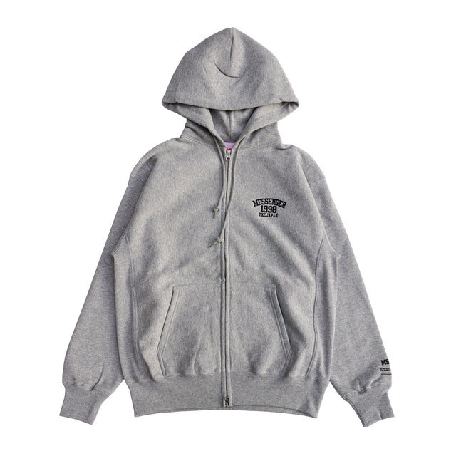 MSGR ジップパーカー / SINCE EMB 12oz FLEECE LINING ZIP HOOD