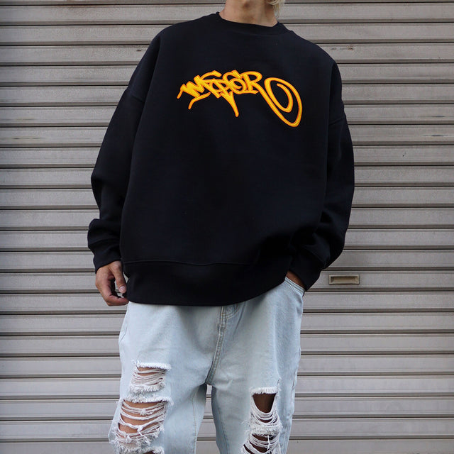 MSGR トレーナー / HAZE LOGO 12oz FLEECE LINING CREW