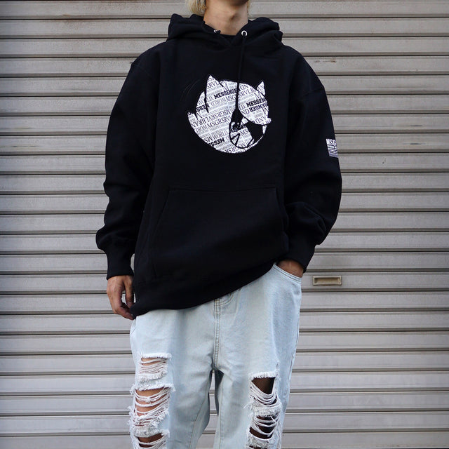 MSGR パーカー / GHOST LOGO PATCH 12oz PULL HOOD