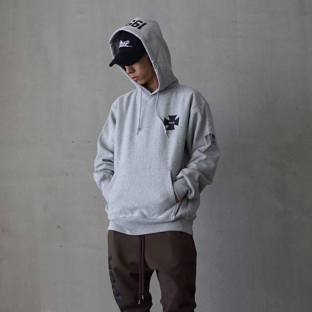 MSGR パーカー / CROSS MSGR 12oz PULL HOOD